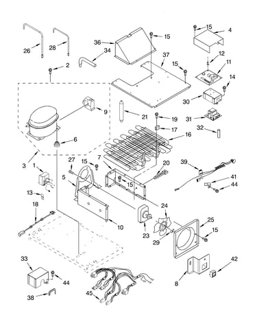 Upper unit parts