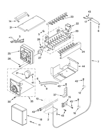 Icemaker parts