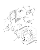 Dispenser and front parts