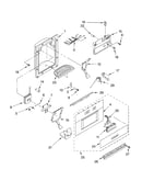 Dispenser and front parts