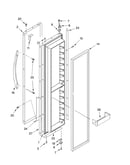Freezer door parts