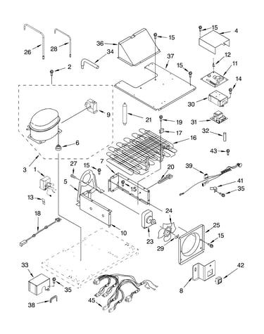 Upper unit parts