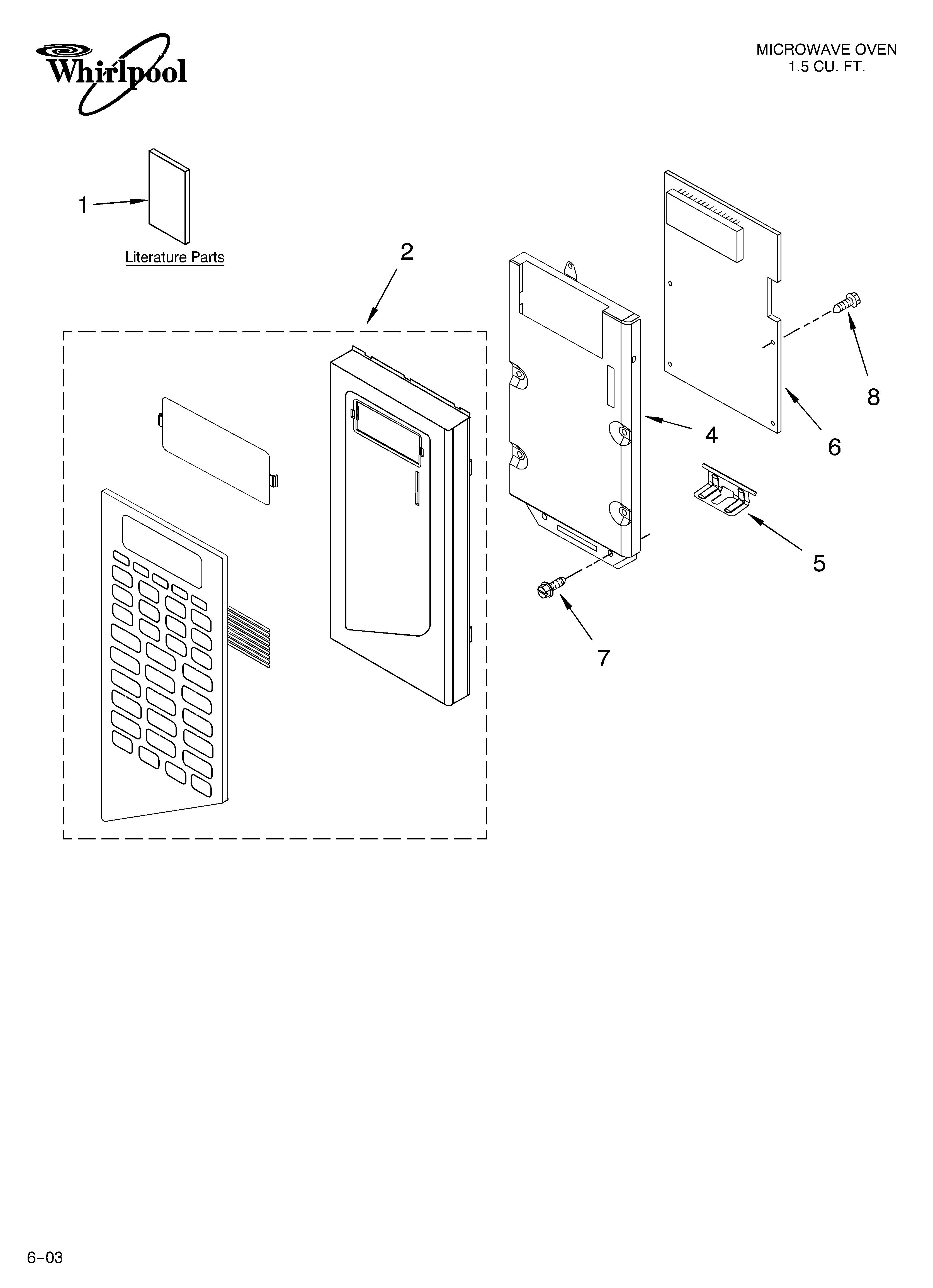 Control panel parts