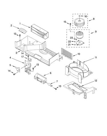 Air flow parts