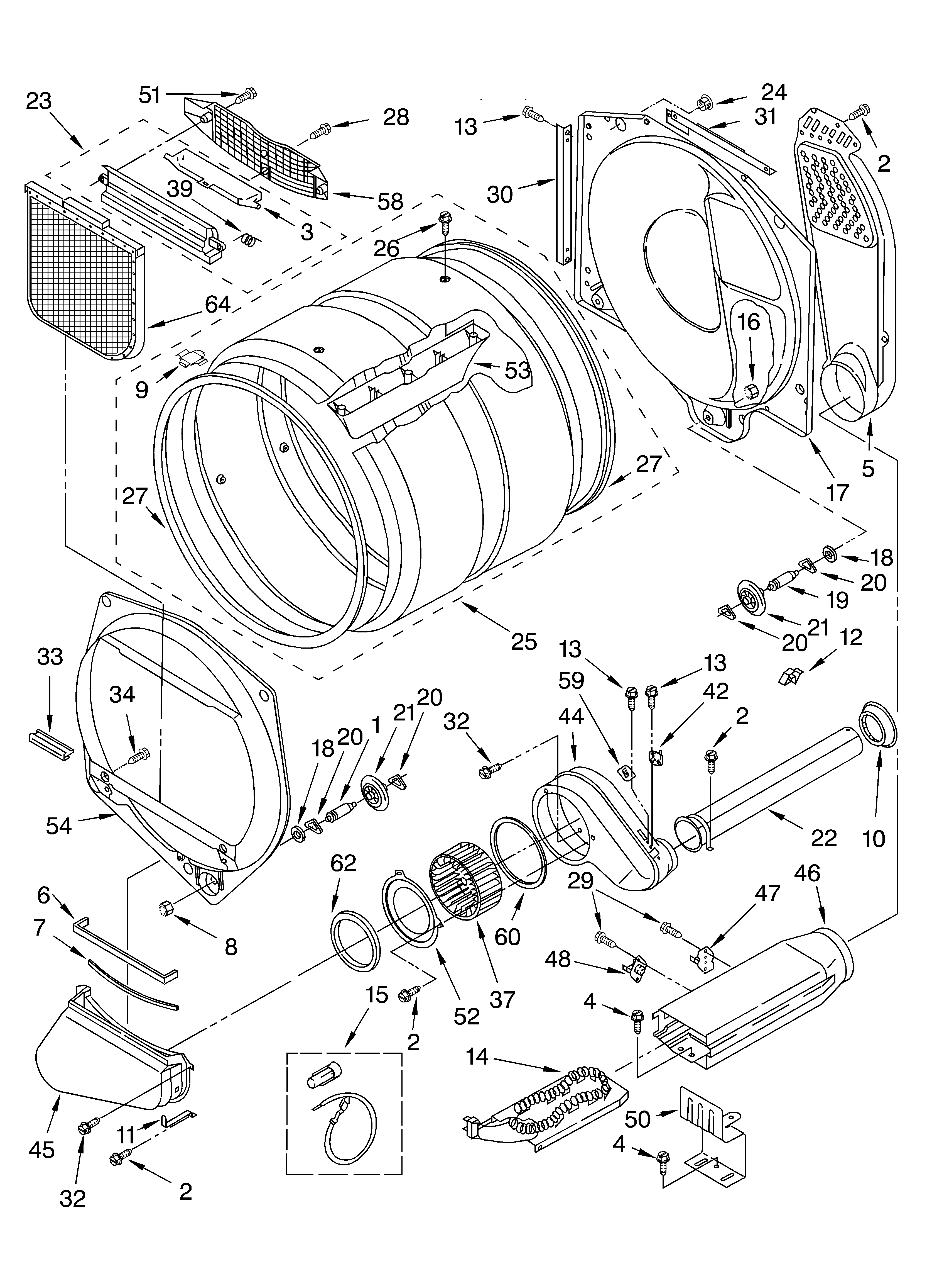 Bulkhead parts optional parts (not included)