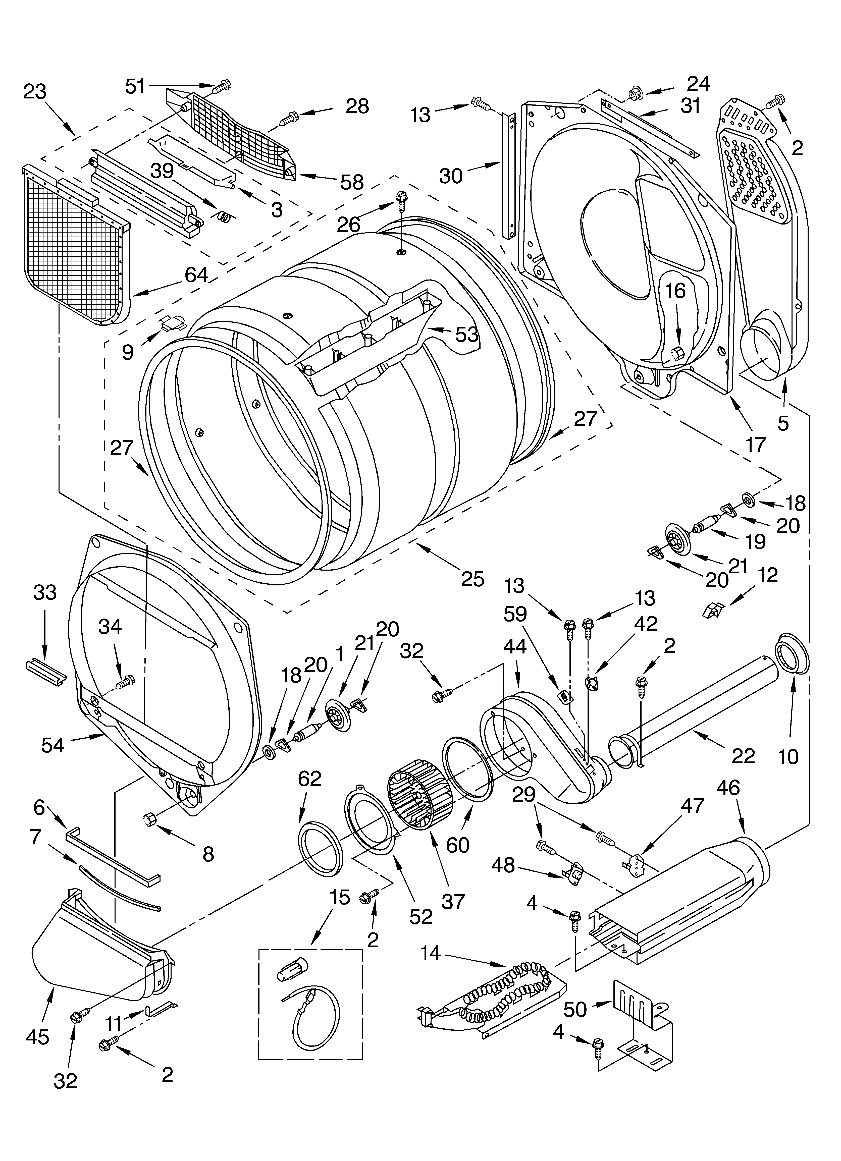 Bulkhead parts optional parts (not included)