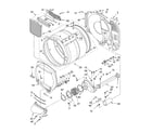 Whirlpool 3RAWZ481GML0 bulkhead parts optional parts (not included) diagram