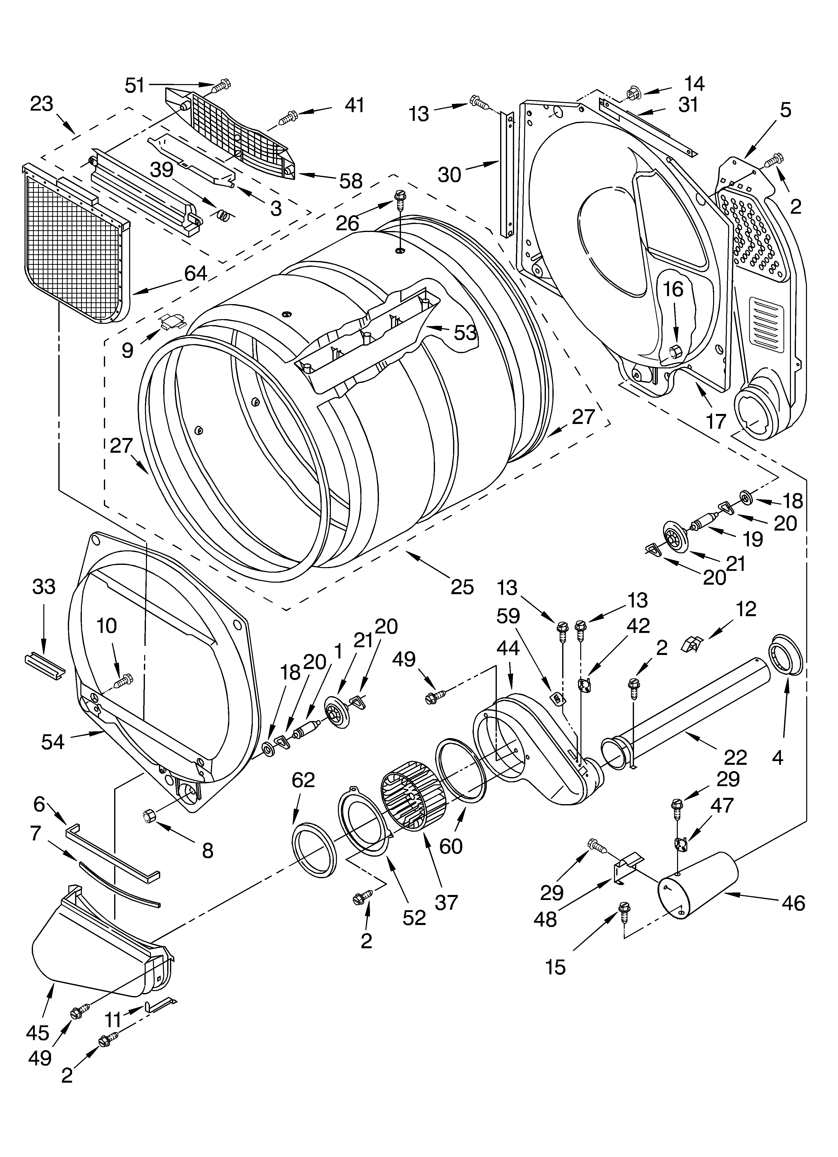 Bulkhead parts optional parts (not included)