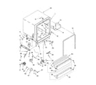 Whirlpool DU943PWKT0 tub assembly parts diagram