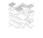 Whirlpool GS475LELS2 drawer & broiler parts, miscellaneous parts diagram