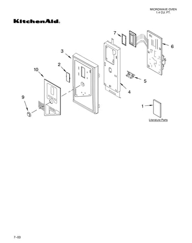 Control panel parts