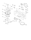 Magnetron and turntable parts