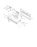 Cabinet and installation parts