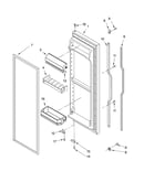 Refrigerator door parts