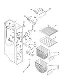 Freezer liner parts