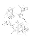 Dispenser front parts