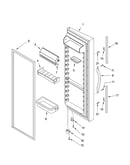 Refrigerator door parts