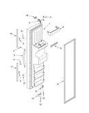Freezer door parts