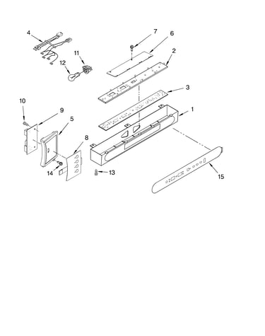 Control panel parts