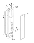 Freezer door parts
