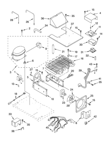 Upper unit parts