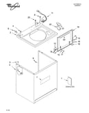 Top and cabinet parts