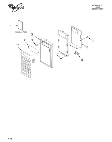 Control panel parts