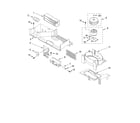 Whirlpool MH8150XMT2 air flow parts diagram