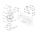 Magnetron and turntable parts