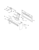 Cabinet and installation parts