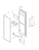 Refrigerator door parts