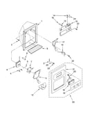 Dispenser front parts
