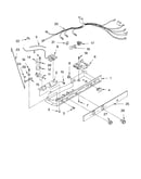 Control parts, parts not illustrated