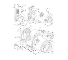 Whirlpool 7MLGR7648MT0 bulkhead parts diagram