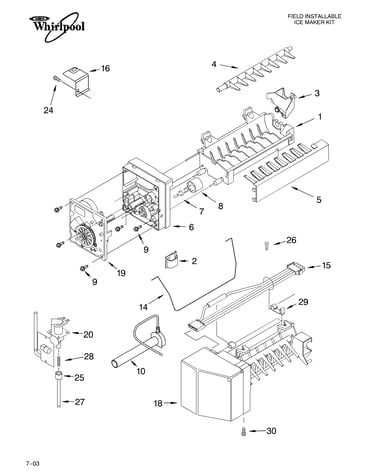 Icemaker parts