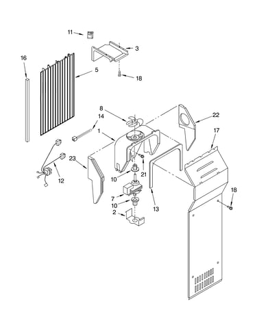 Air flow parts