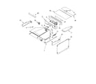 Whirlpool GMC275PDB07 top venting parts, optional parts diagram