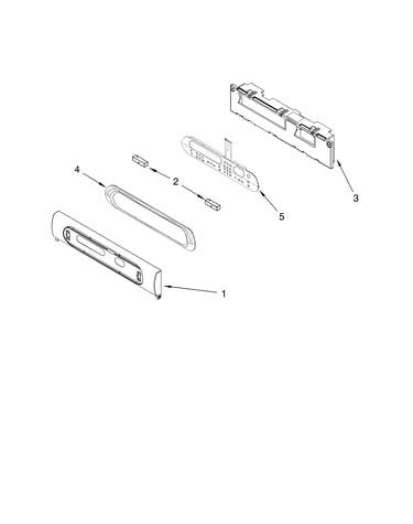 Control panel parts