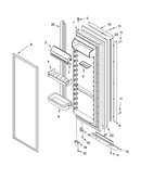 Refrigerator door parts