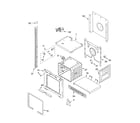 Whirlpool RBD305PDT14 upper oven parts diagram