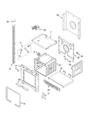 Upper oven parts