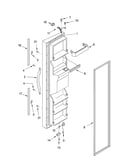 Freezer door parts