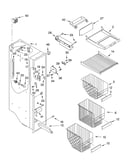 Freezer liner parts