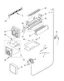Icemaker parts, parts not illustrated