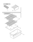 Shelf parts, literature and optional parts
