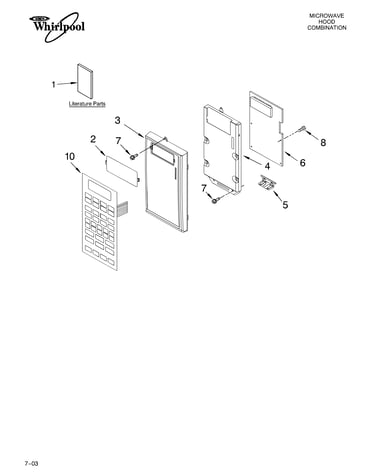 Control panel parts