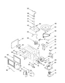 Cabinet and stirrer parts