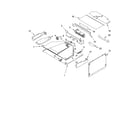 Whirlpool GMC305PDS07 top venting parts, optional parts diagram