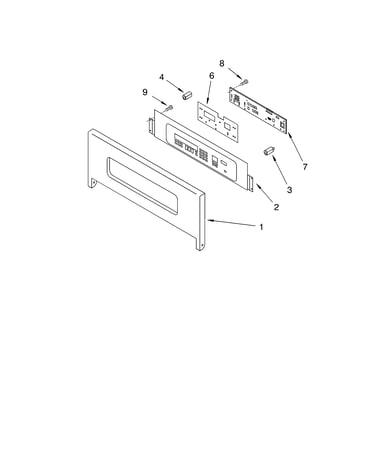 Control panel parts