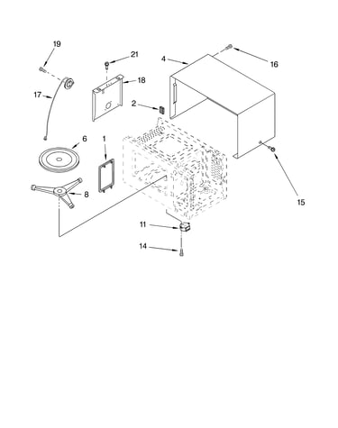 Oven cavity parts